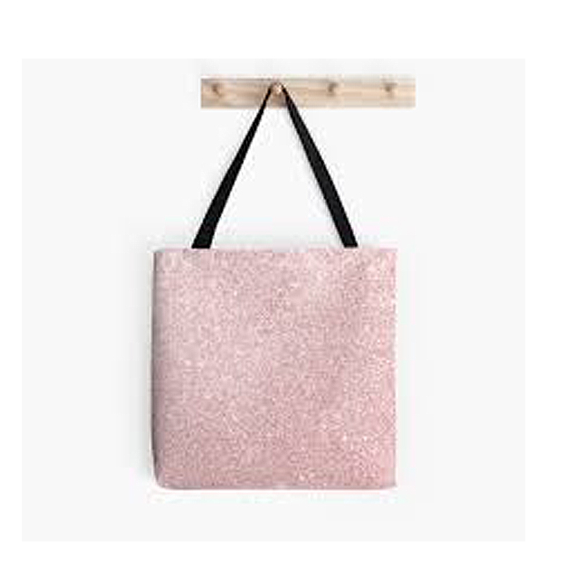 Sac fourre-tout fuchsia scintillant